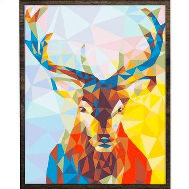 Abstract Hert - Diamond Painting - 50x40cm - Rond